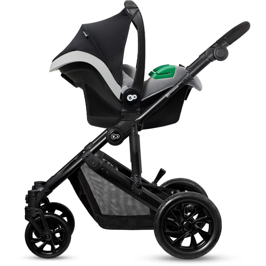 Kinderkraft Kinderwagen Prime Lite 3 in 1 Mink Pro Grey