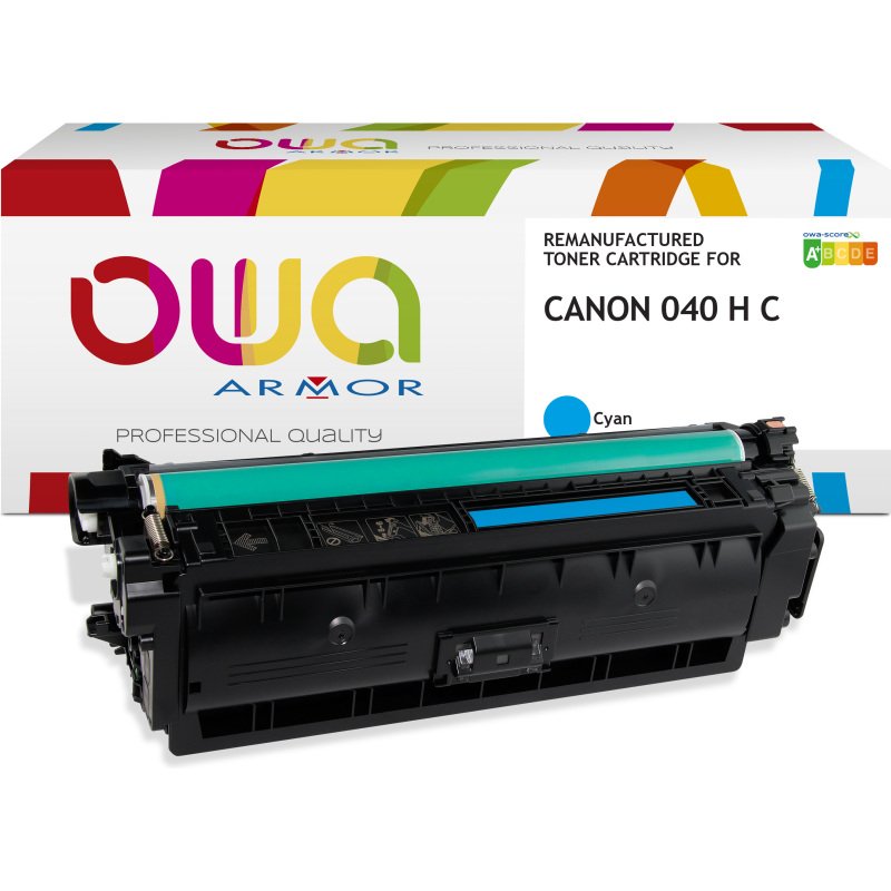 Toner remanufacturé OWA - haute capacité - pour CANON 040 HC