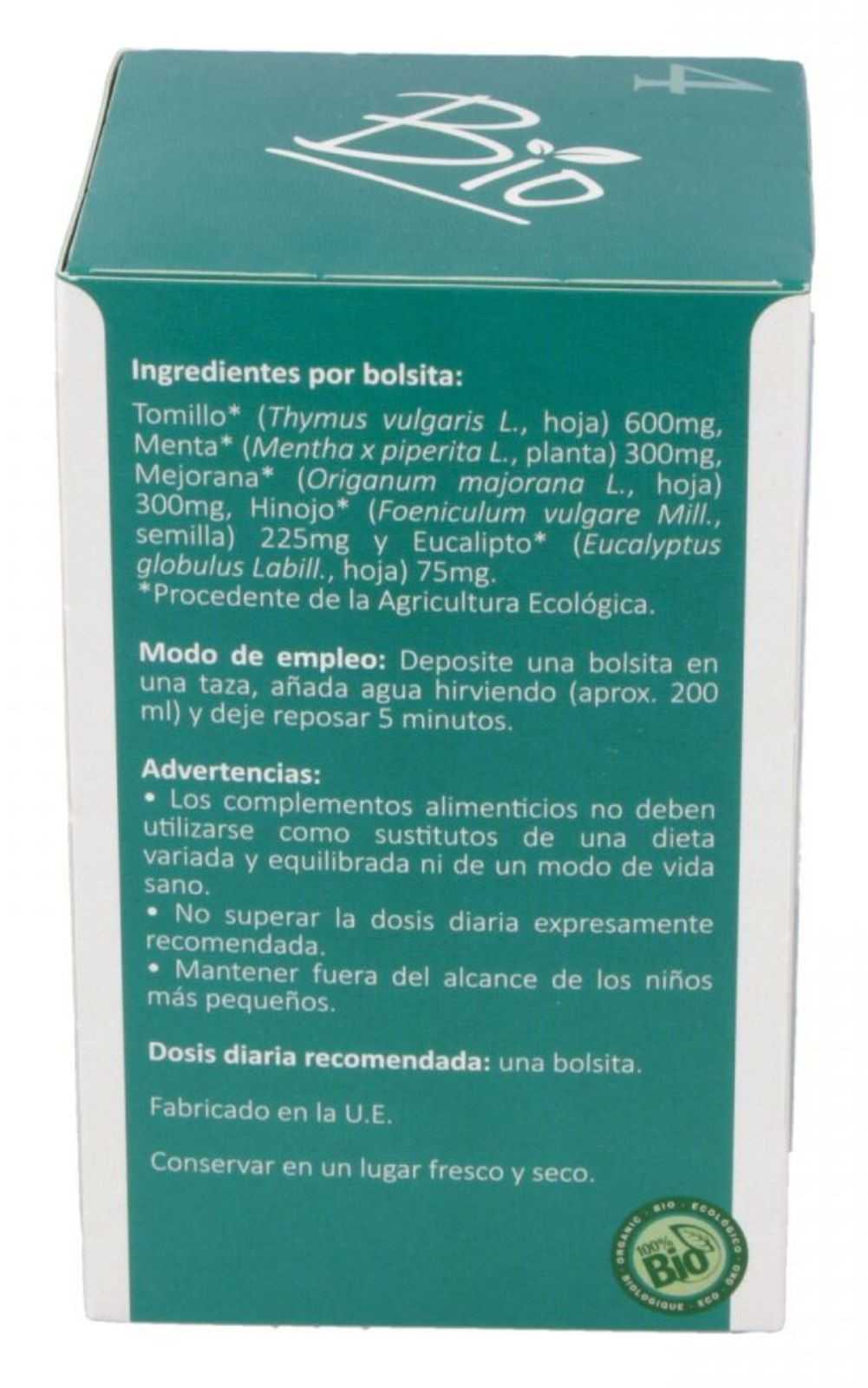 Chá Balsâmico Respiratório Artemis Bio - 20 sachês