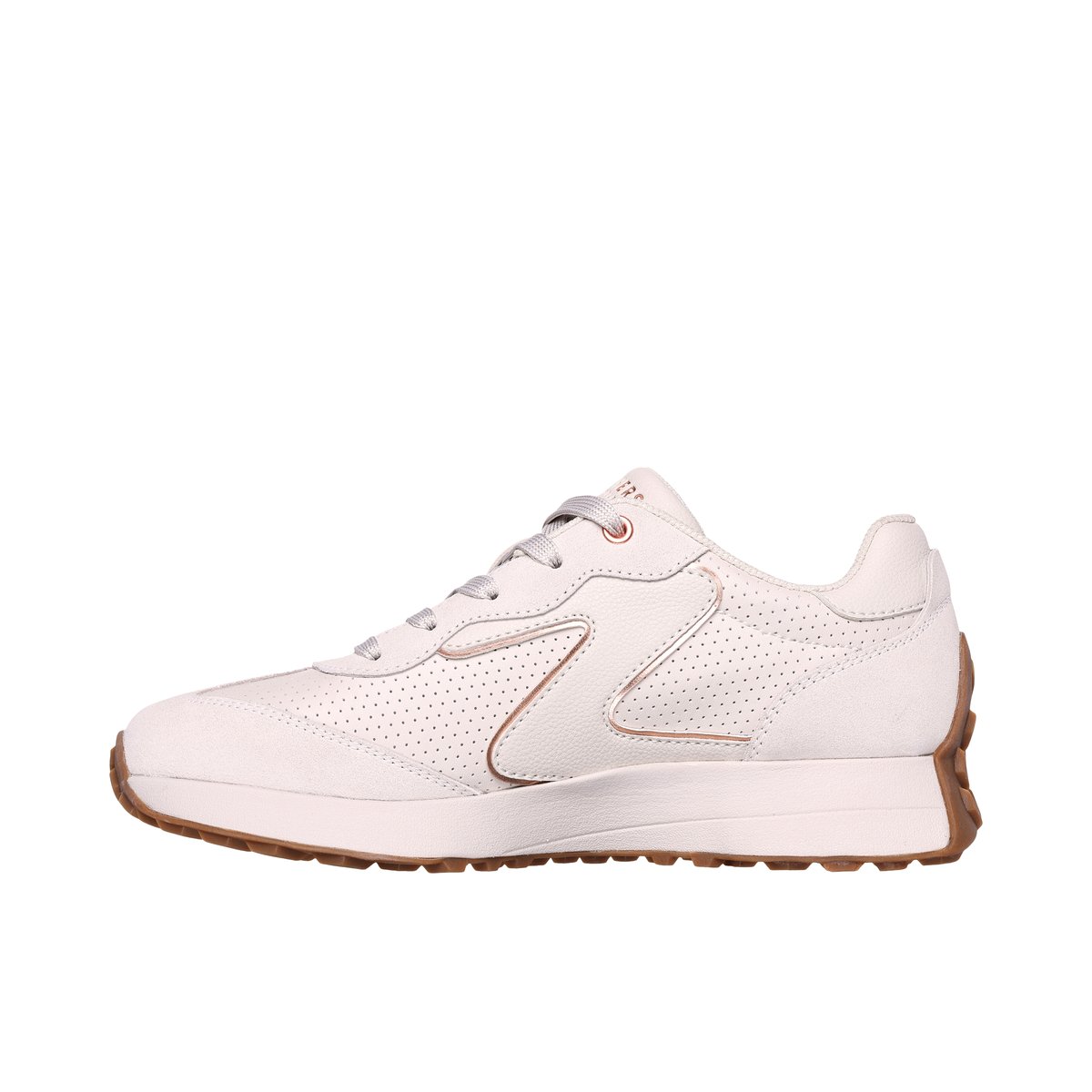 2X les points-Gusto-l-Baskets - Talon plat - Naturel