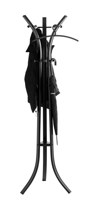 Garderobenständer 44/52 x 174 cm schwarz