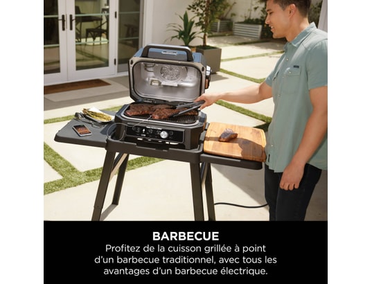 NINJA - Barbecue électrique Woodfire Pro Connect XL OG901EU