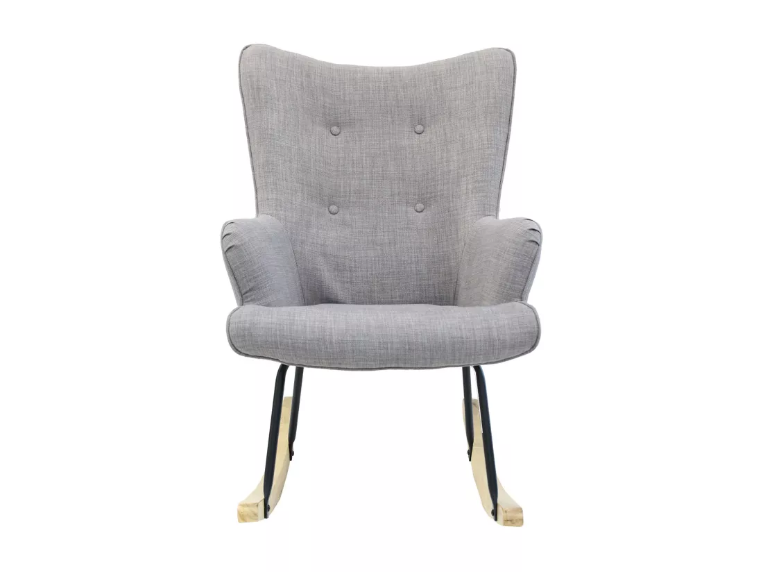 Fauteuil Helsinki A Bascule Gris M1