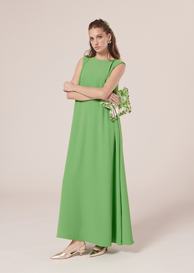 Robe Roxyverte en crêpe