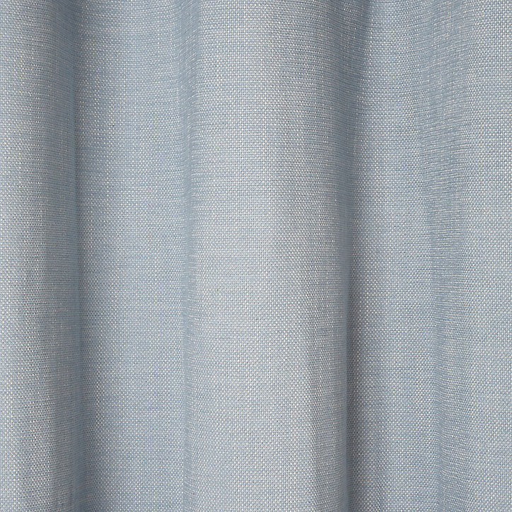 Rideau GoodHome Tiga gris bleu l.140 x H.260 cm