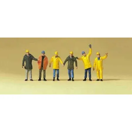 Preiser 10423 HO Arbeiter in Schutzkleidung