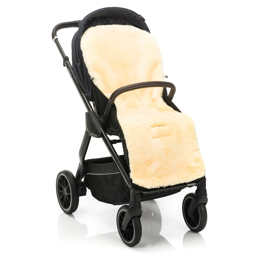 fillikid Winterfußsack Jarvis Lammfell Sand Melange
