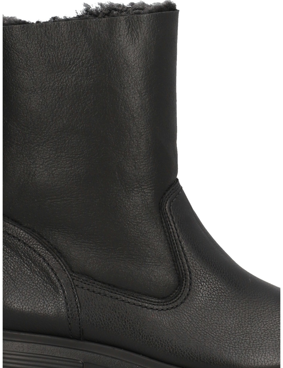 Lederkombination Boot