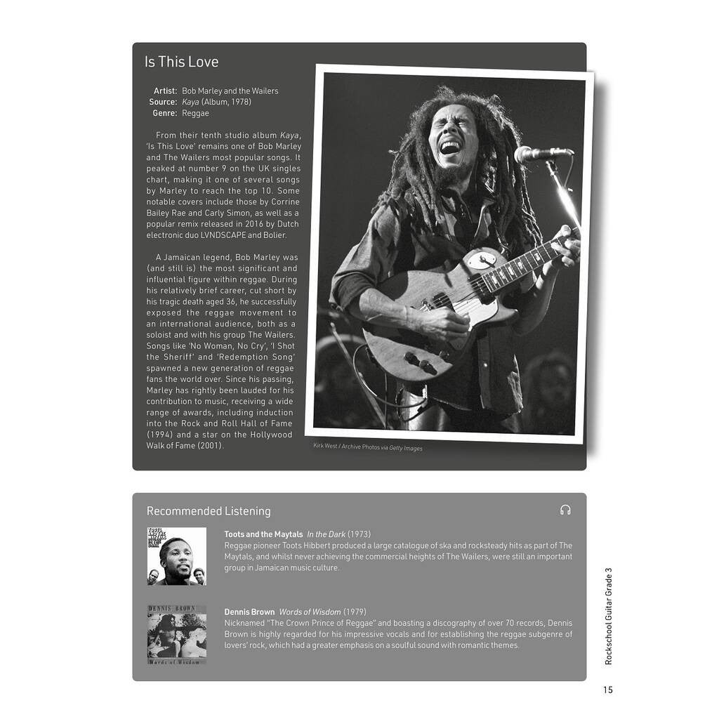 Rock School Limited Guitar Grade 3 (2024) gitaarboek