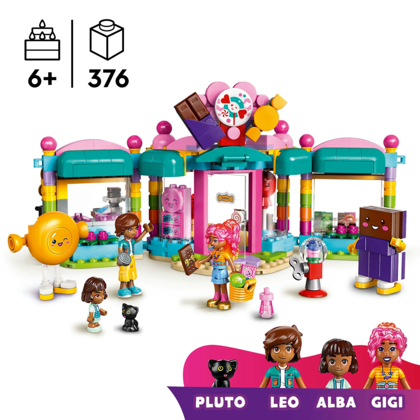 LEGO® Friends 42649 Heartlake City Süsswarenladen