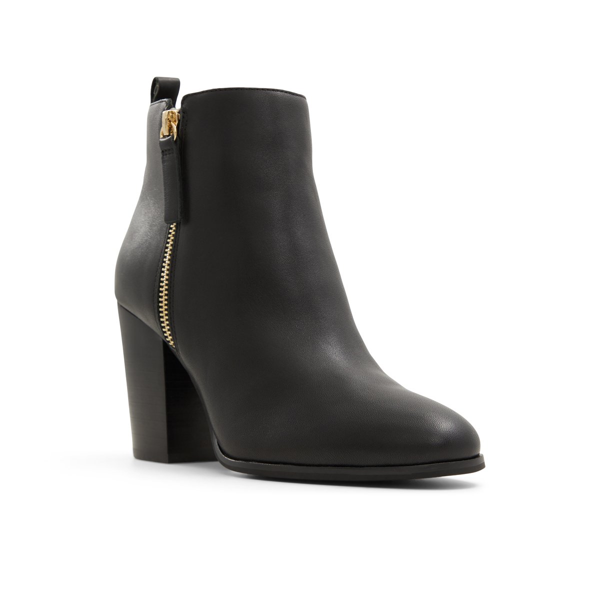 LUCA FERRI-Wylenna-Bottines Habillées - Talon Bloc - Noir