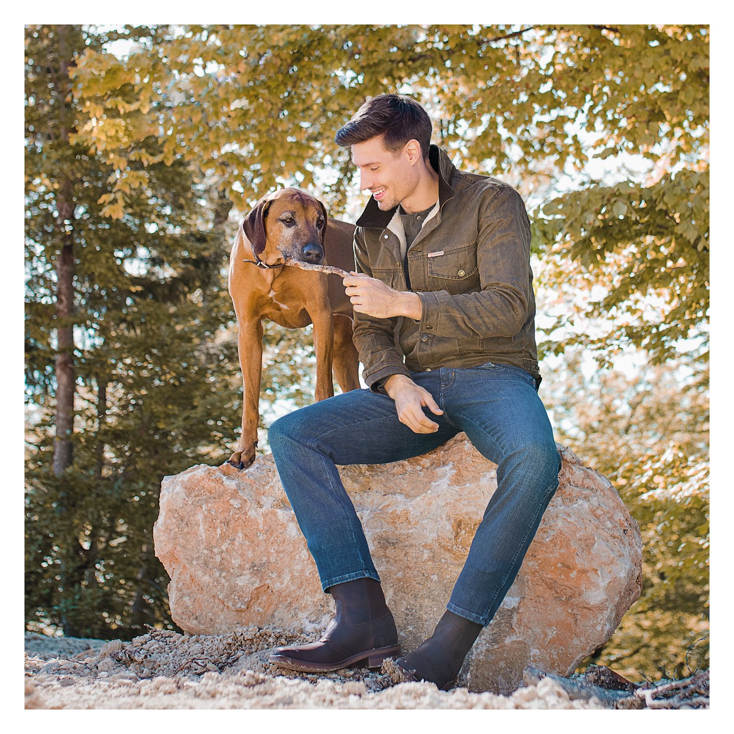 SCIPPIS JackeLitchfield Tracker - braun