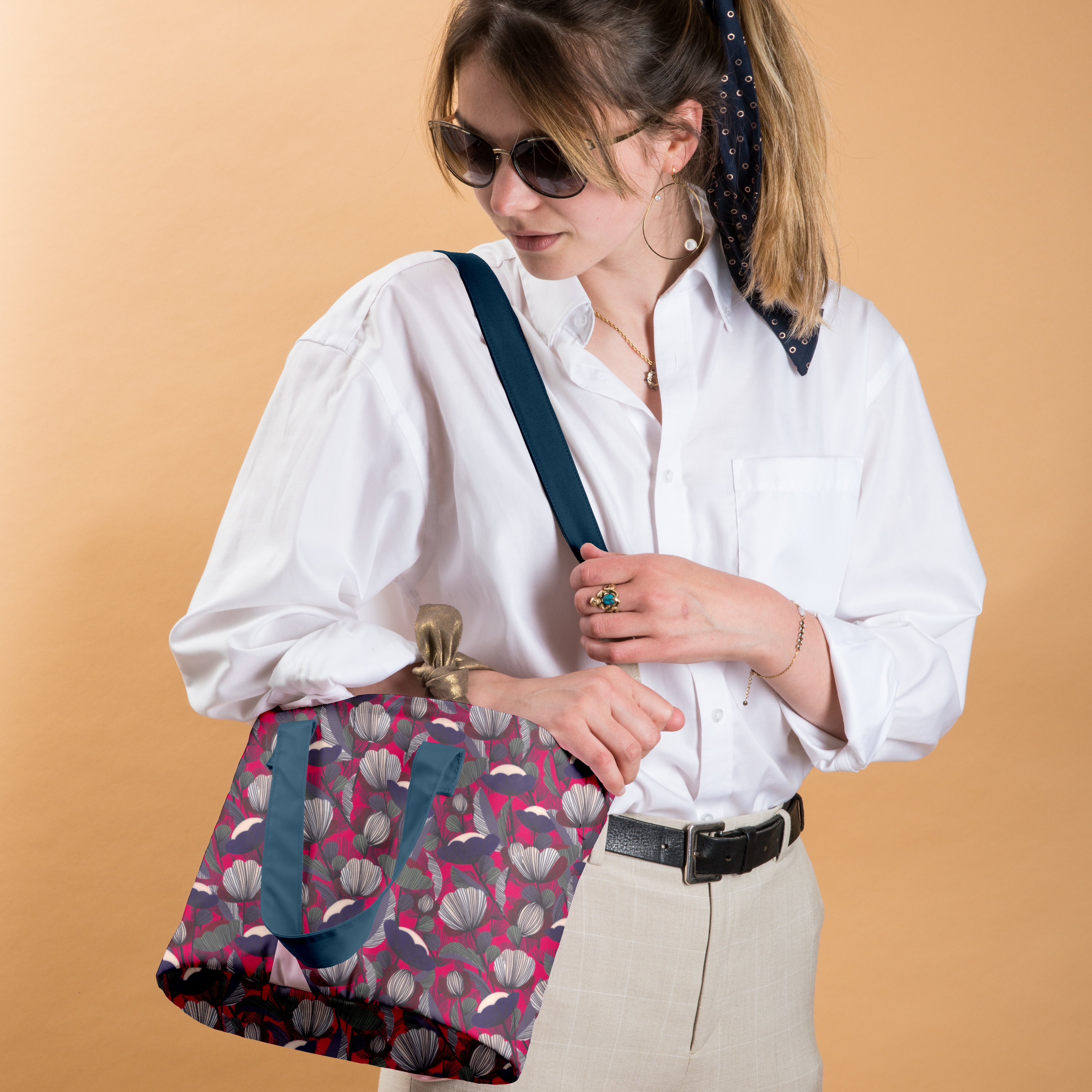 Sac Lunch Isotherme Pavot Fuchsia