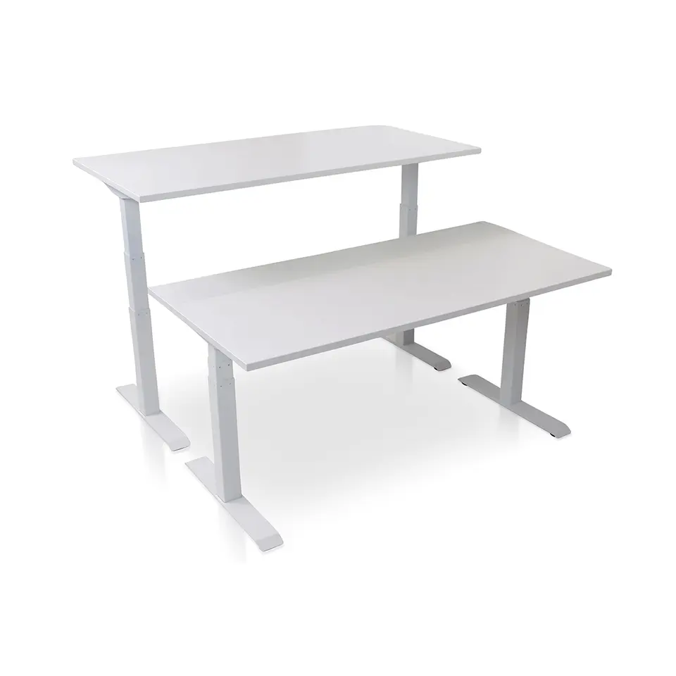 MRC PRO elektrisch ARBO zit-sta bureau - 140x80 cm - wit