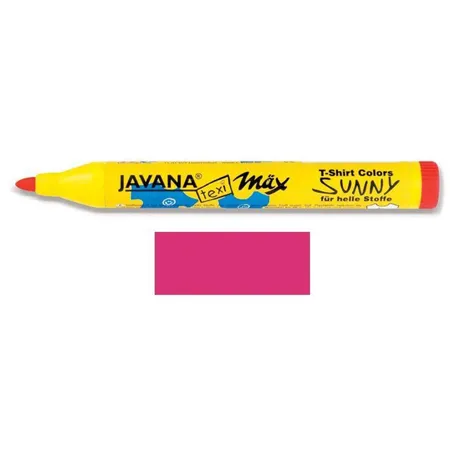 KREUL Javana texi mäx Sunny medium für helle Stoffe Pink