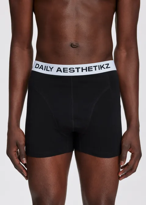 Boxer 3-pack zwart (ZWART)