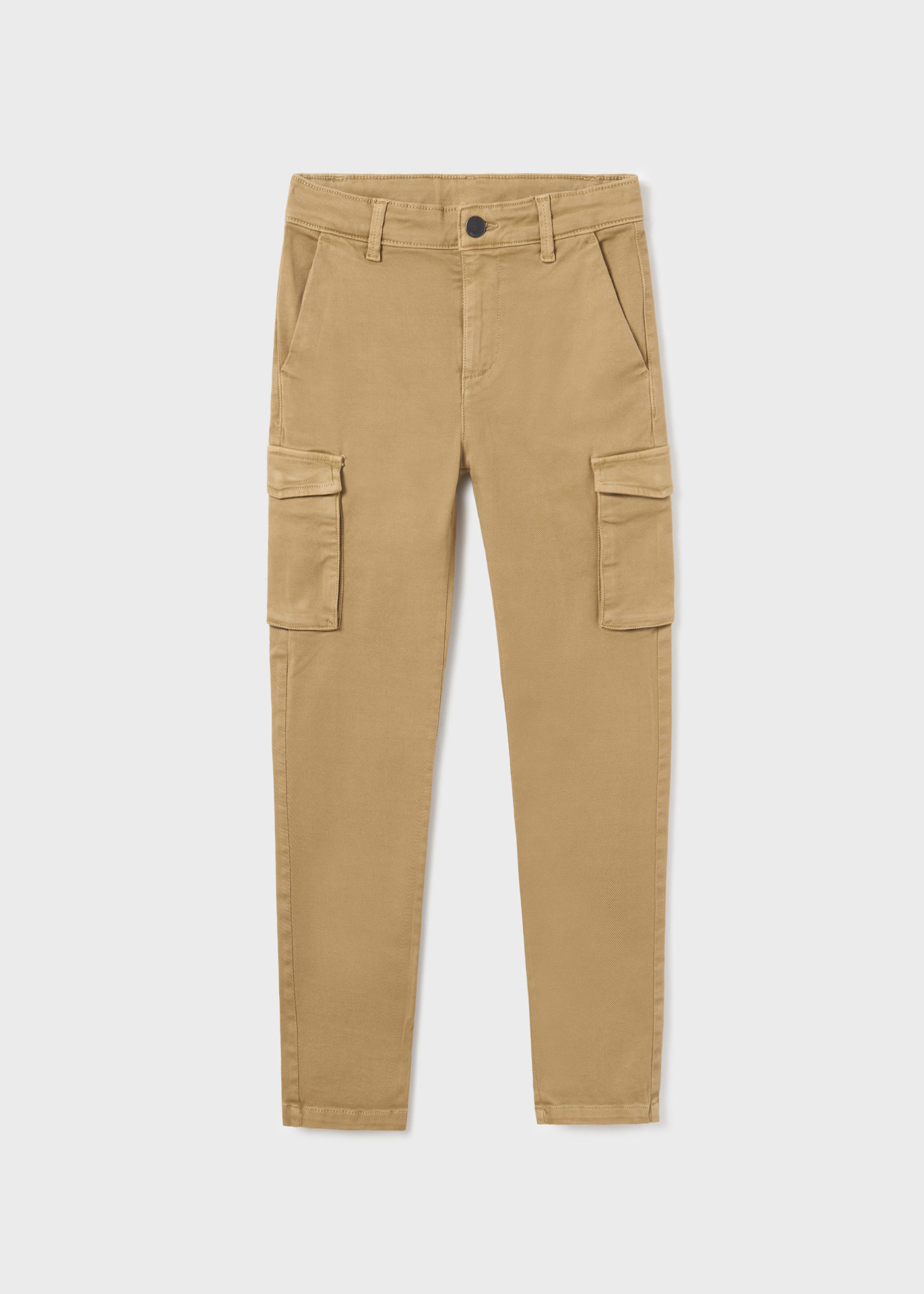 Calças cargo slim fit de algodão da Better Cotton para meninos