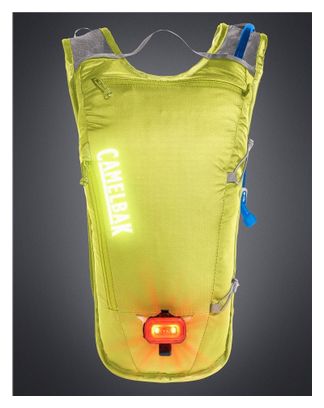 Sac Hydratation Camelbak Classic Light 4L   Poche à Eau 2L Jaune Fluo