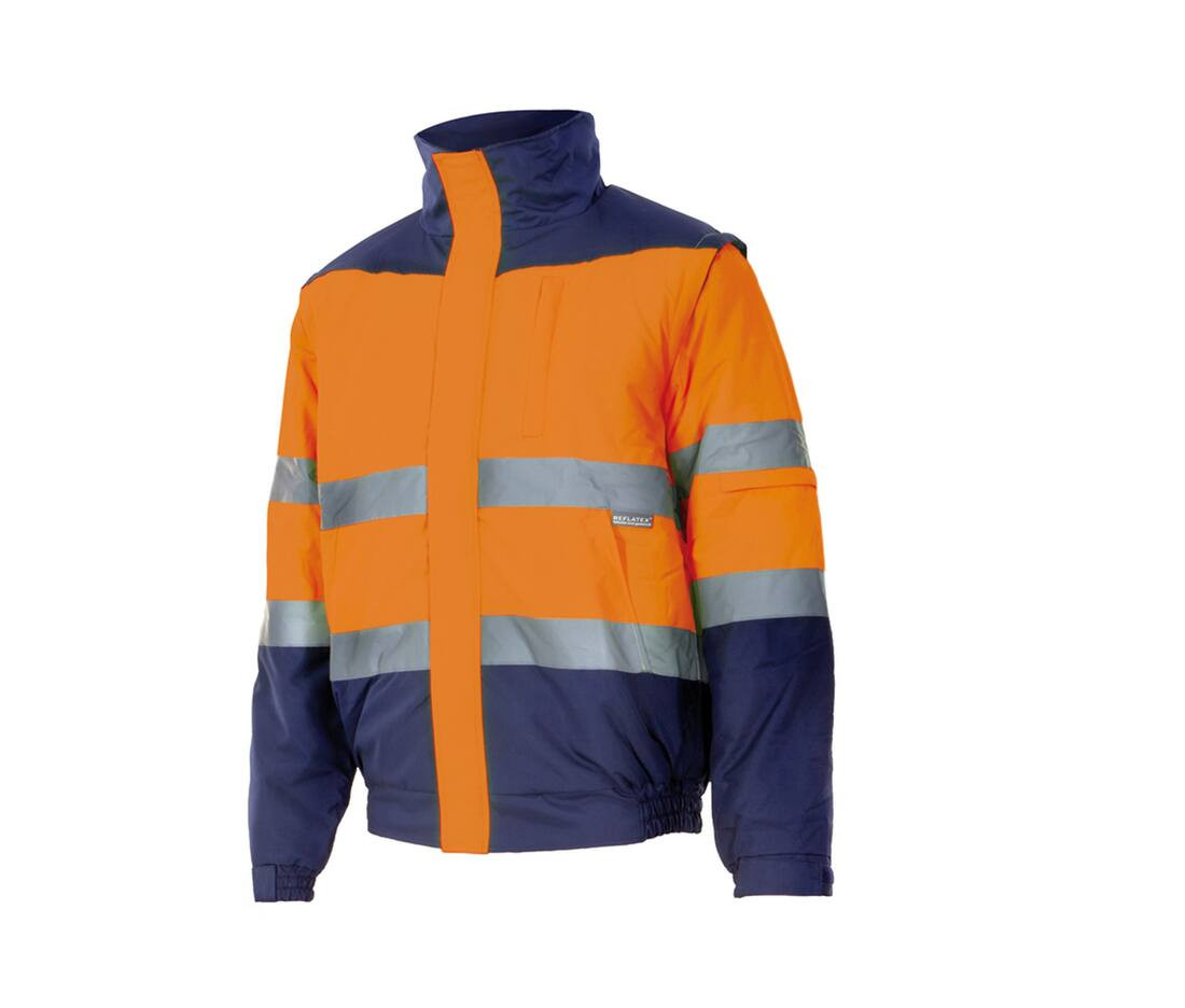 VELILLA VL161 - Blouson Matelasse Bicolore Haute Visibilité