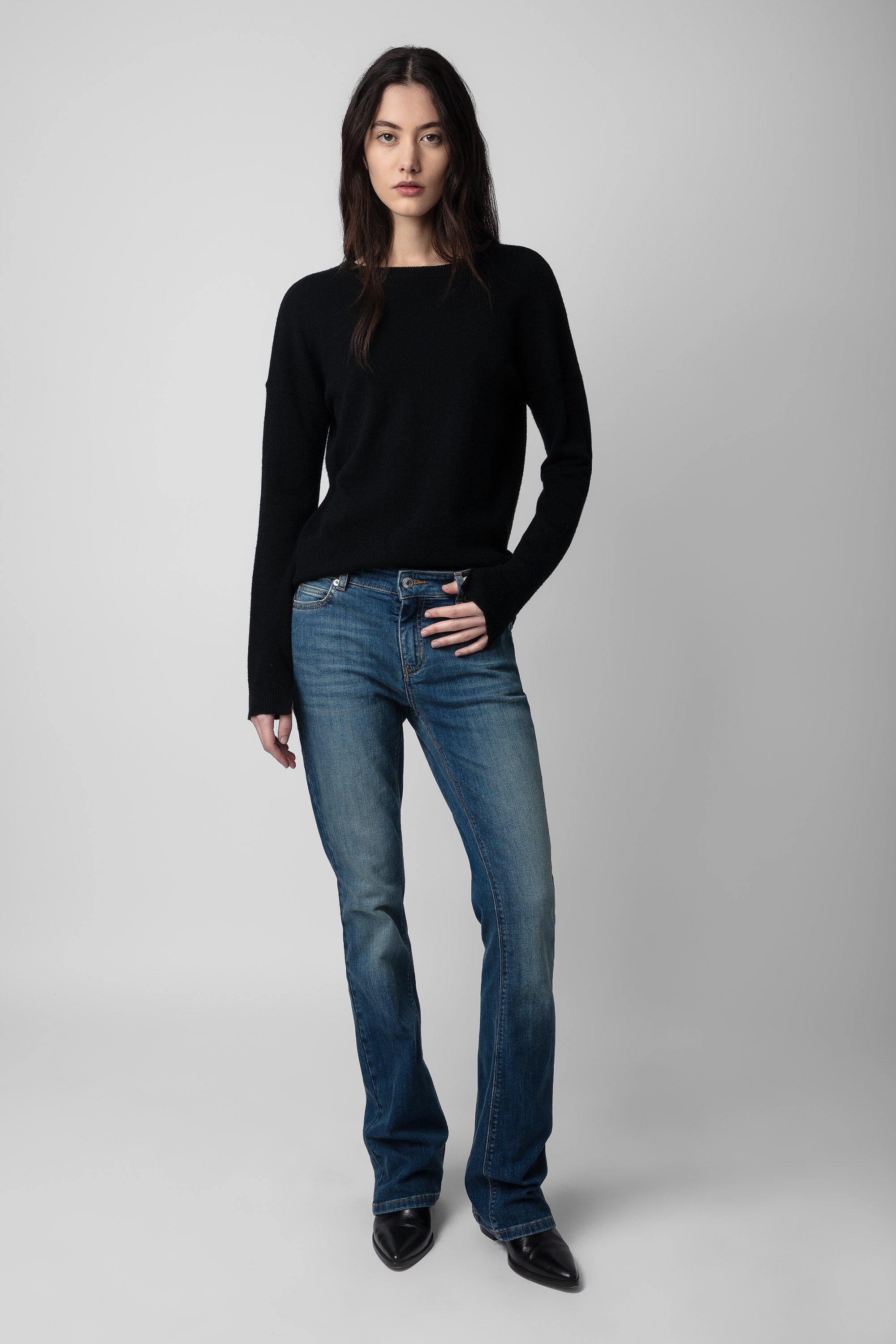 Pull Cici Patch Cachemire