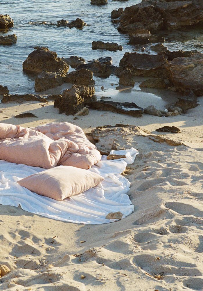 Journey Living Kissenbezug Ibiza Mahogany Rose