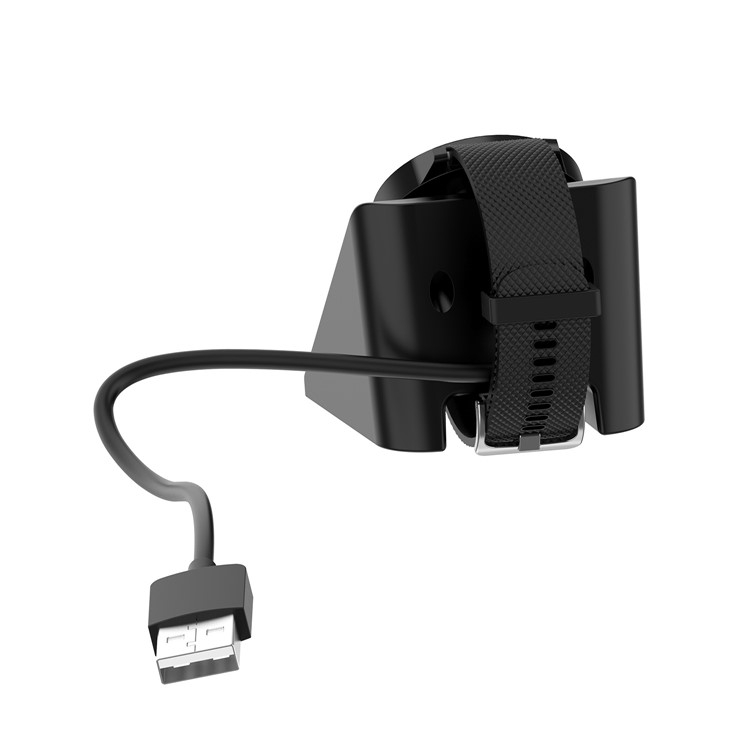 (1m) USB A auf Garmin Fenix 7 / 6 / 5 Magnetisches Ladekabel - Schwarz