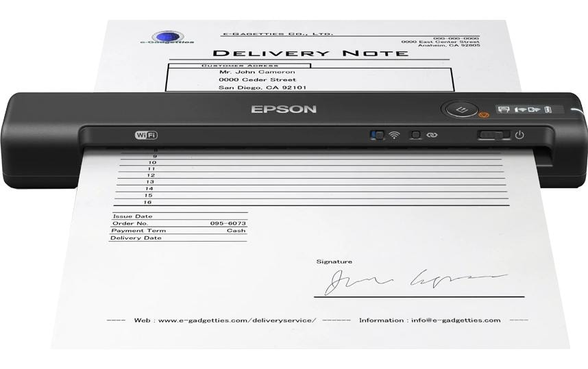 Mobiler Dokumentenscanner WorkForce ES-60W<br>Mobiler Einzugsscanner