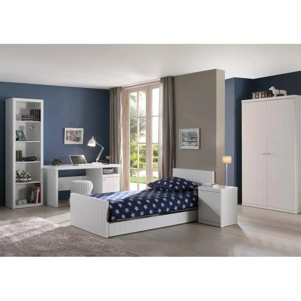 Kinderbed Robin 90x200 cm - wit