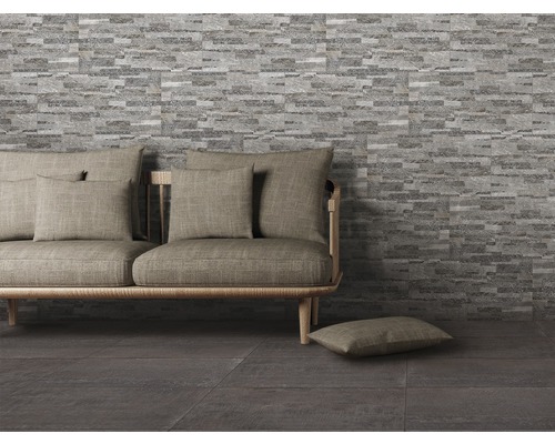 Porseleinen steengoed gevelsteen Lego Grigio 30,2 x 60,4 x 0,8 cm