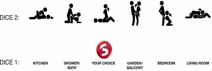 In Case Of Sudden Lust Sex Dice