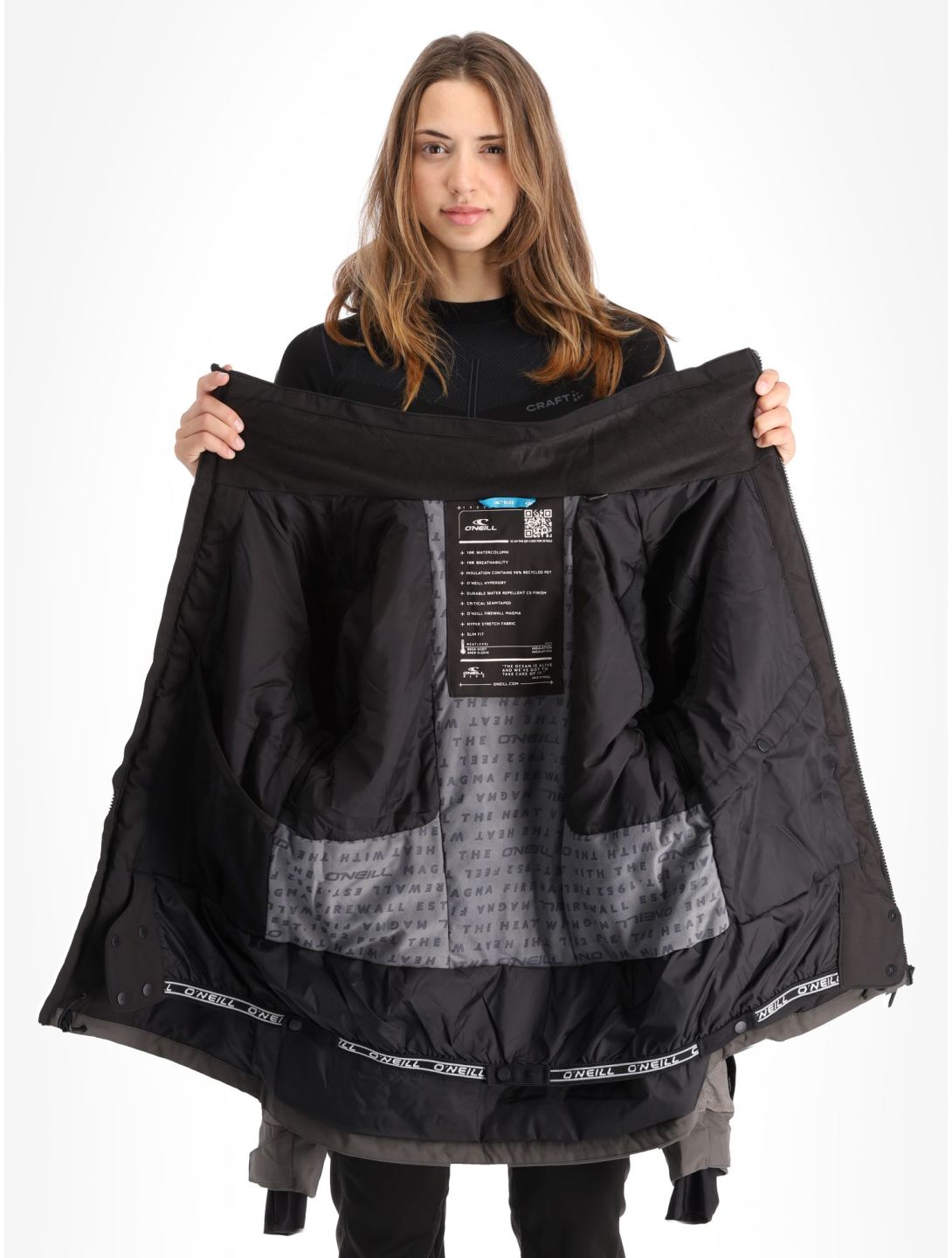 Carbonite ski-jas dames