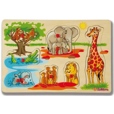 Simba Eichhorn Generic Puzzle 1 Stück, 3-fach sortiert, 30 x 20