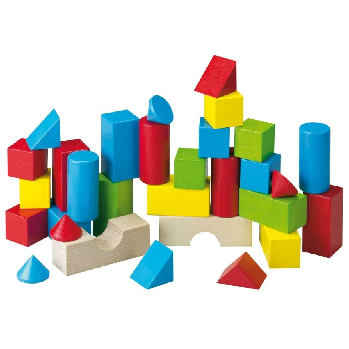 HABA Blocs de construction colorés 30 pcs