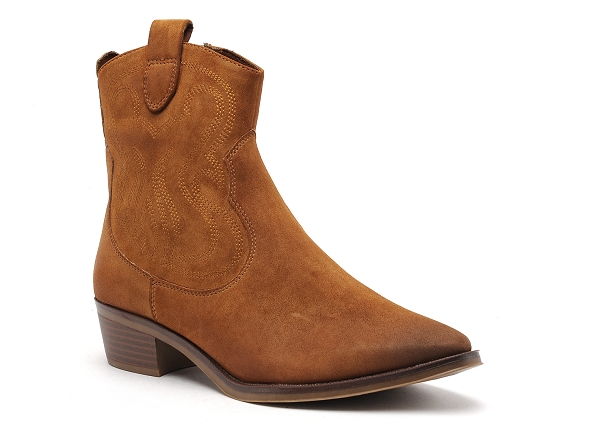 Marco tozzi boots bottine talons femme 25081 41 marron