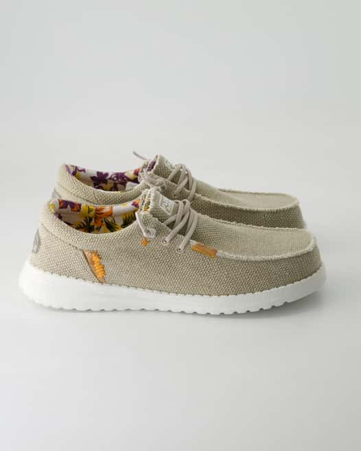 Fusion Jack Jute natural Slipper in Beige