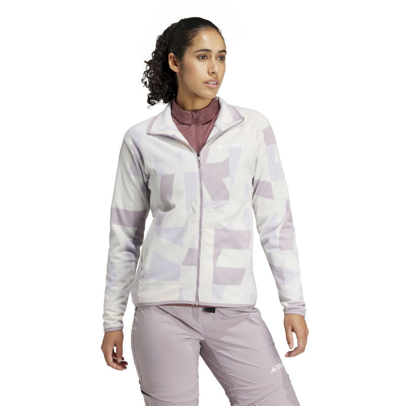Terrex Multi Printed Full-Zip Fleece - Polaire femme