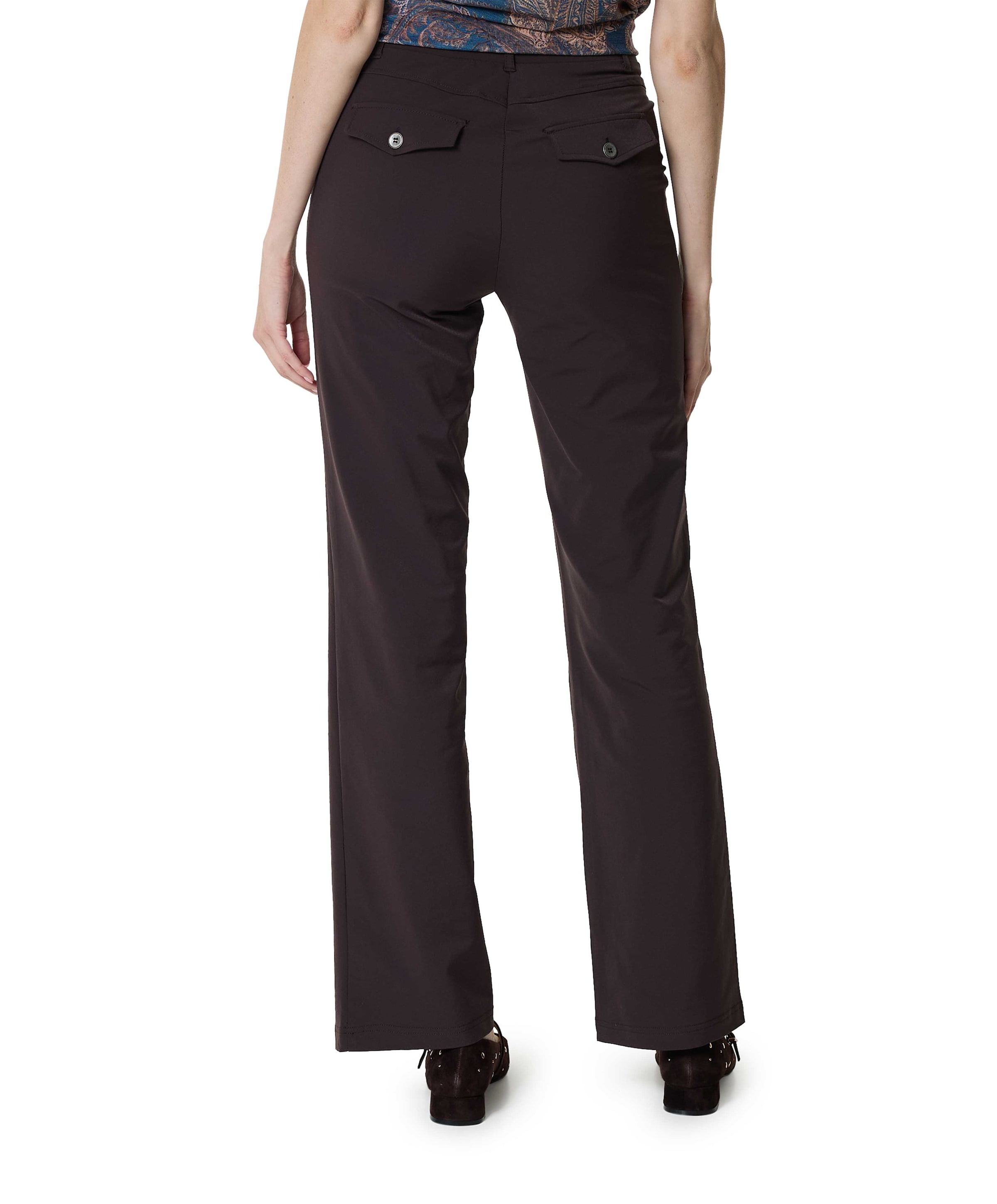 Dreamstar recht TRAVEL dames broek bruin