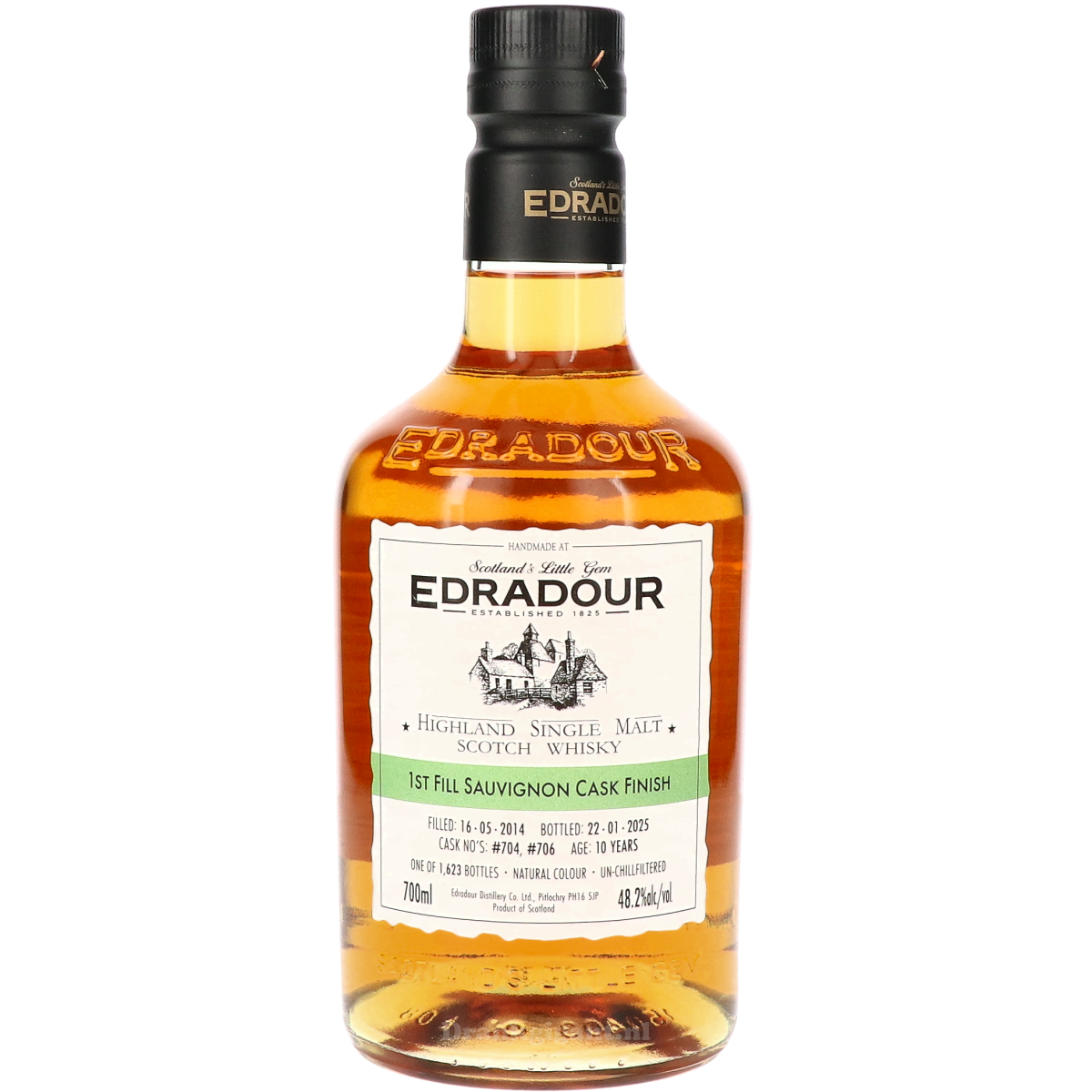 Edradour 10 year 1st Fill Sauvignon Cask Finish 70 cl