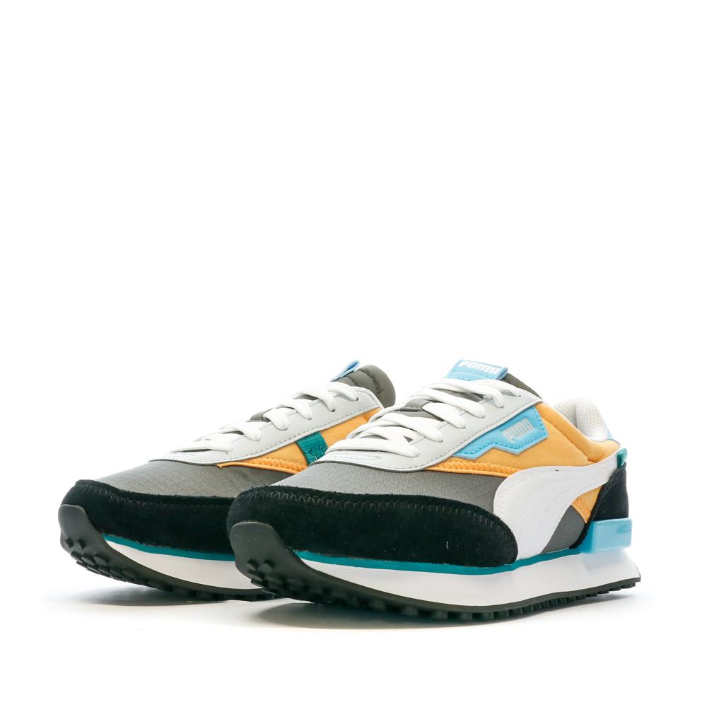 Puma Baskets Noir/OrangeGarçonPuma Future Rider Play On