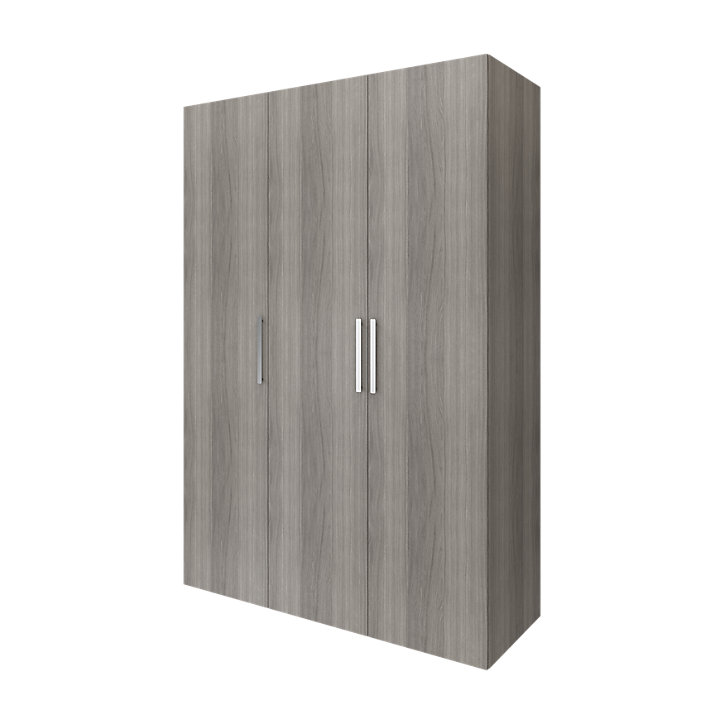 Porte battante effet chêne grisé GoodHome Atomia H 224,7 x L. 49,7 cm
