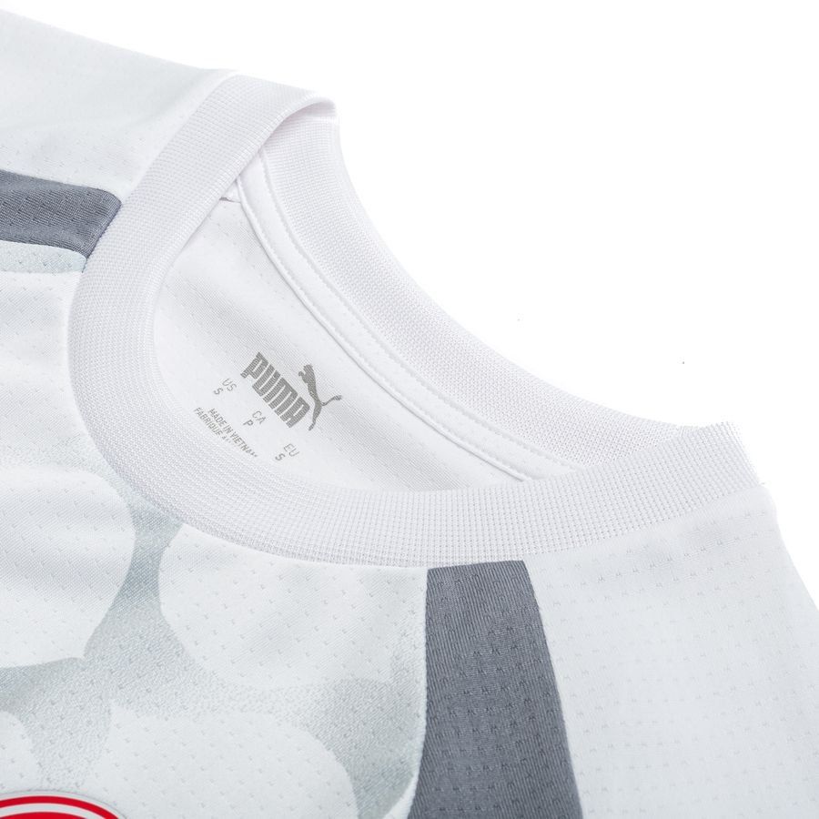 Milan AC T-shirt d'Entraînement Avant-Match - Blanc/Gris