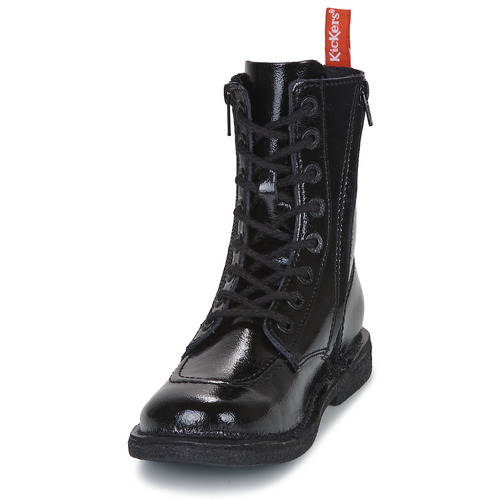 Kickers - MEETICKZIP - Noir vernis