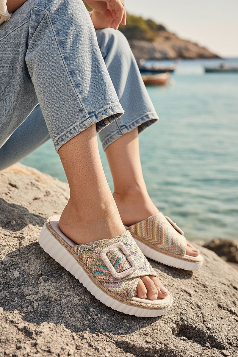 Rieker Slippers Multi Dames