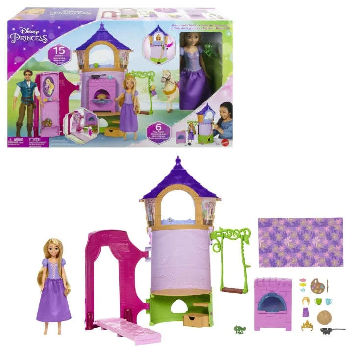 Disney Prinsesse - Rapunzels Tårn Legesæt