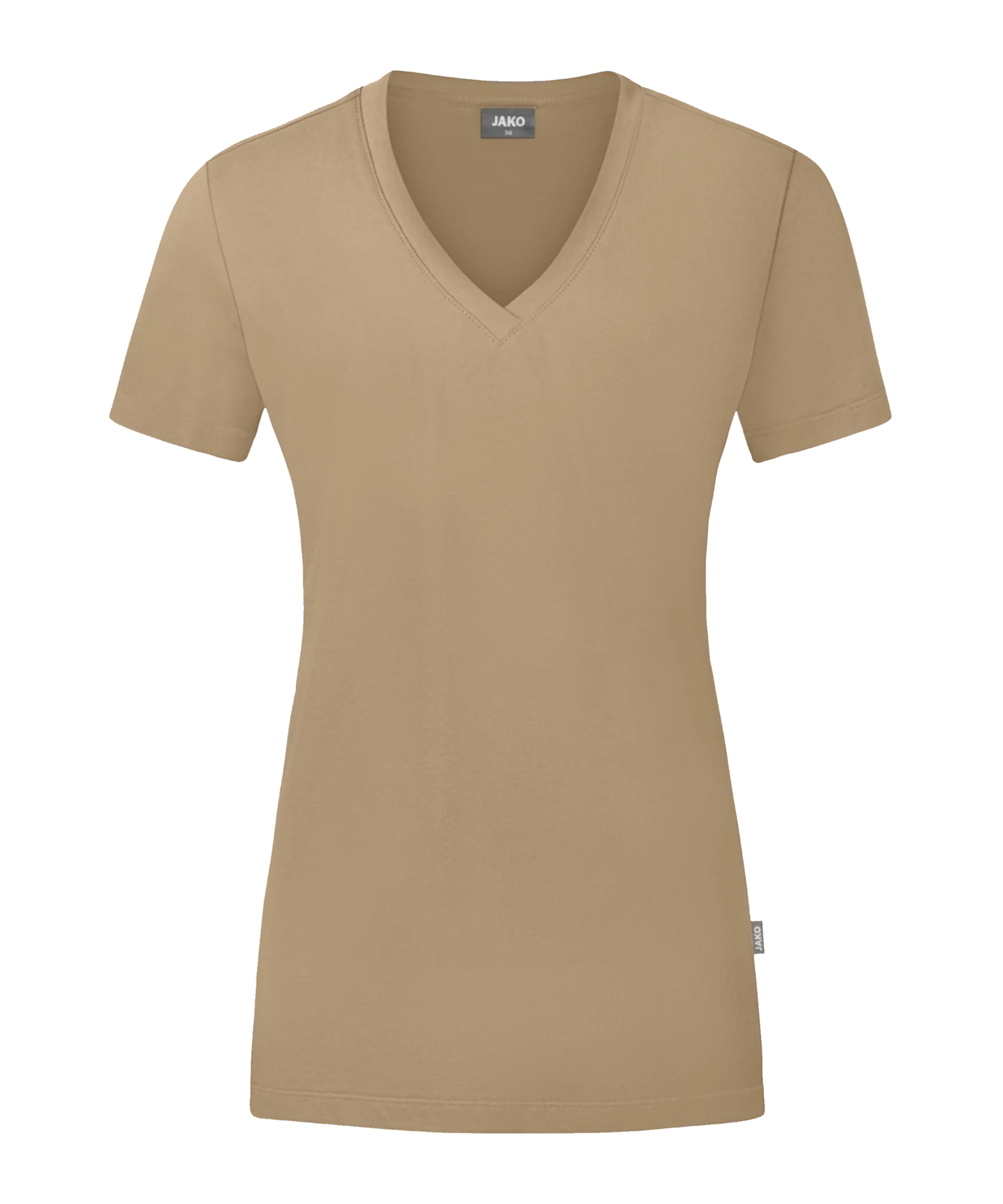 JAKO Organic T-Shirt Damen Beige F380