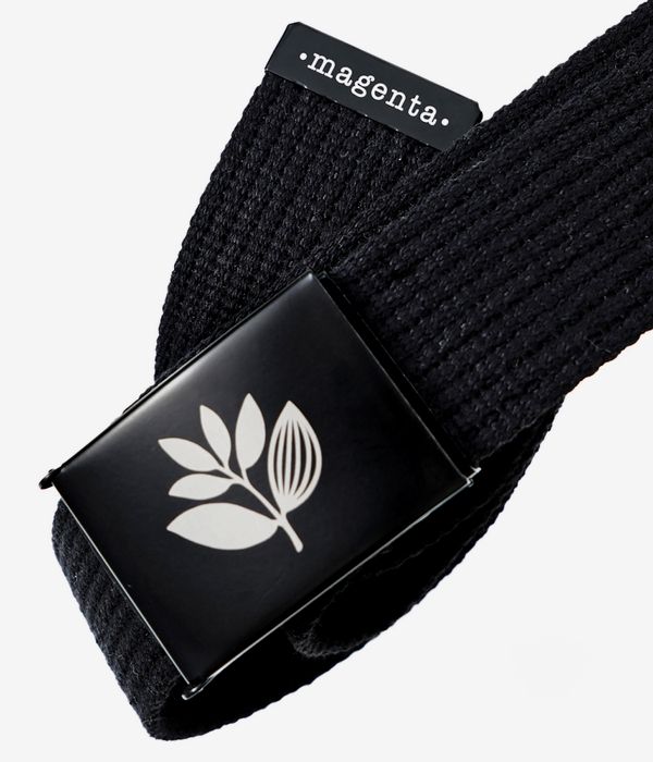 Magenta Plant Gürtel (black)