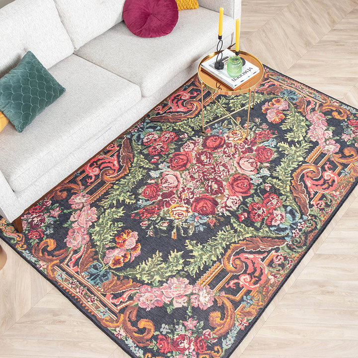 Vloerkleed - Estate Rozenkelim Goud | Snelle levering