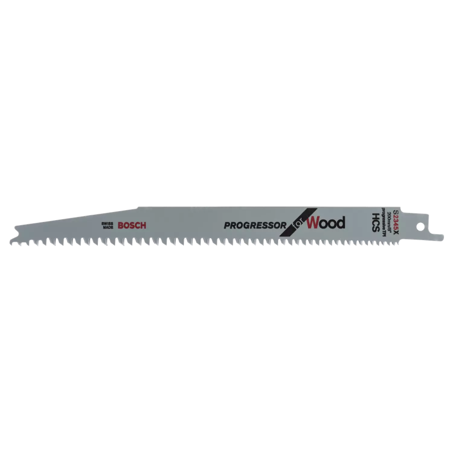 Bosch 2608654404 / S 2345 X Reciprozaagblad - 200 x 6/10 - Hout (5st)