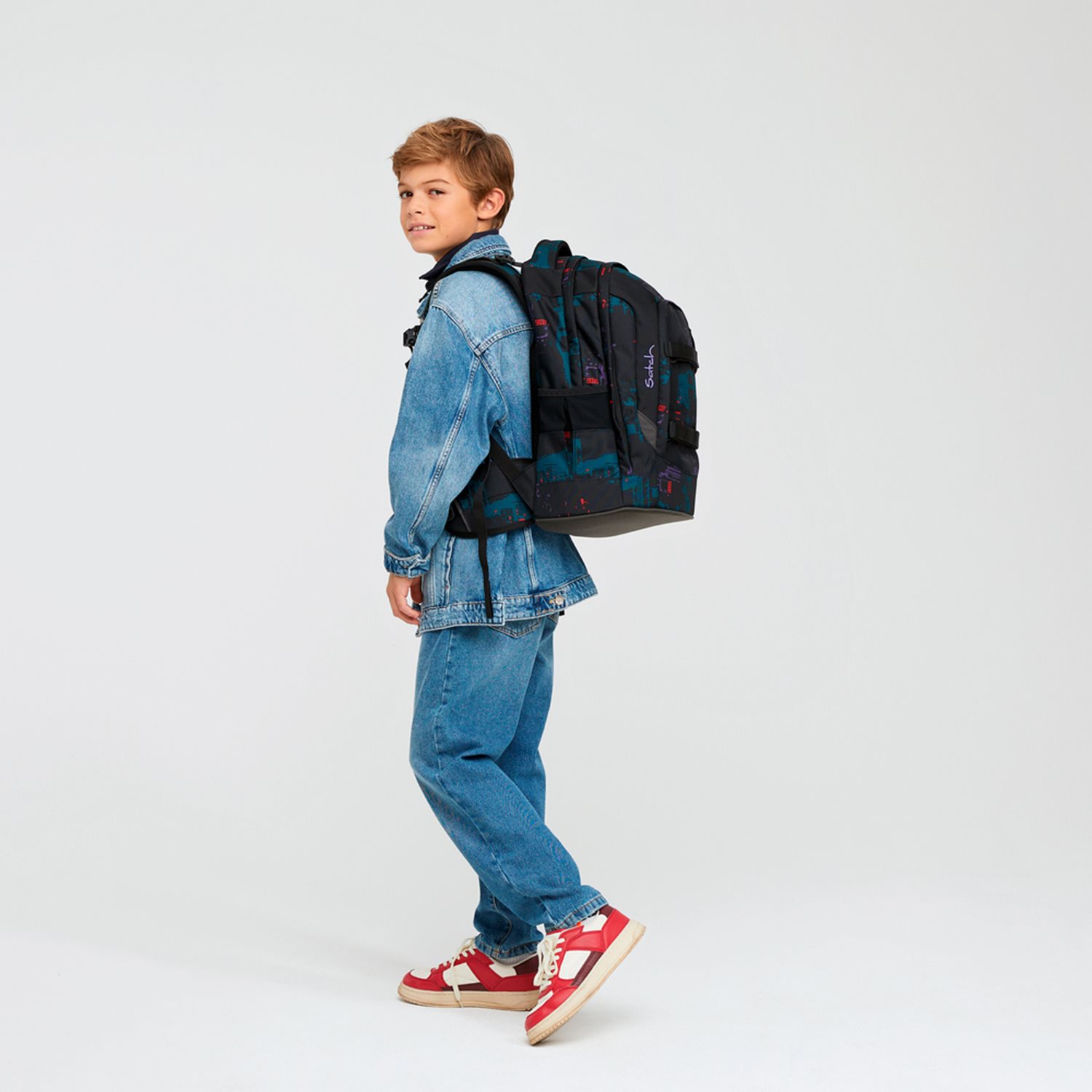 Satch Pack School Backpack night vision