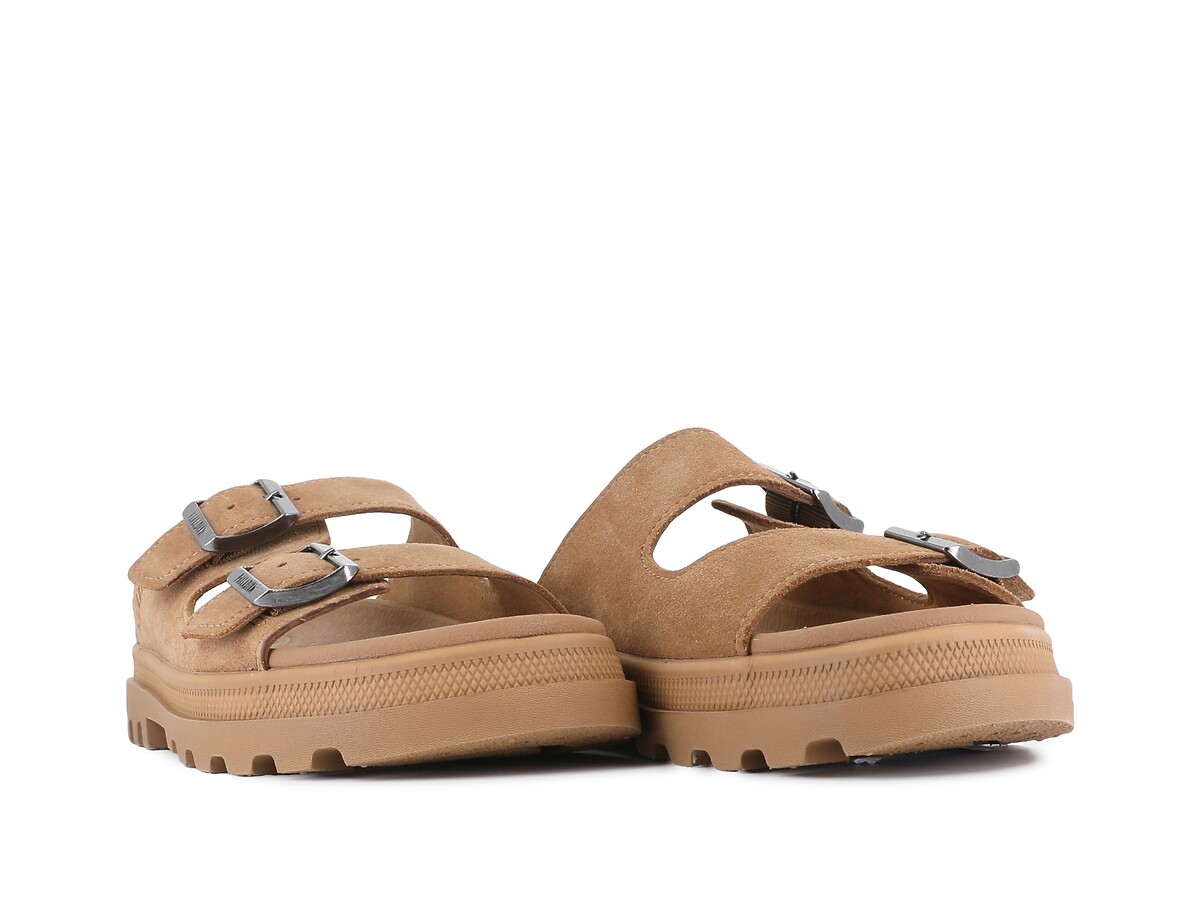 PALLADIUM<br>Mules Dunelite Riviera com tira dupla